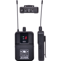 AS-4400 QUAD WIRELESS IN-EAR MONITOR SYSTEM W/ UHF FOUR 16 CH TRANSMITTERS IN A SINGLE RACK SPACE